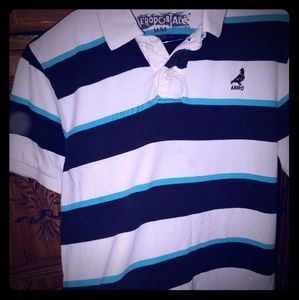 Aeropostale striped polo shirt
